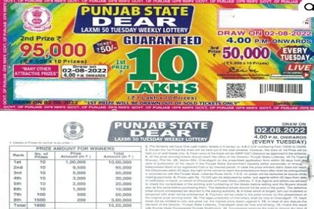 maharashtra sagar laxmi lottery draw|Punjab State Dear Laxmi 50 Thursday Weekly Lottery 29.9.2022 Result.